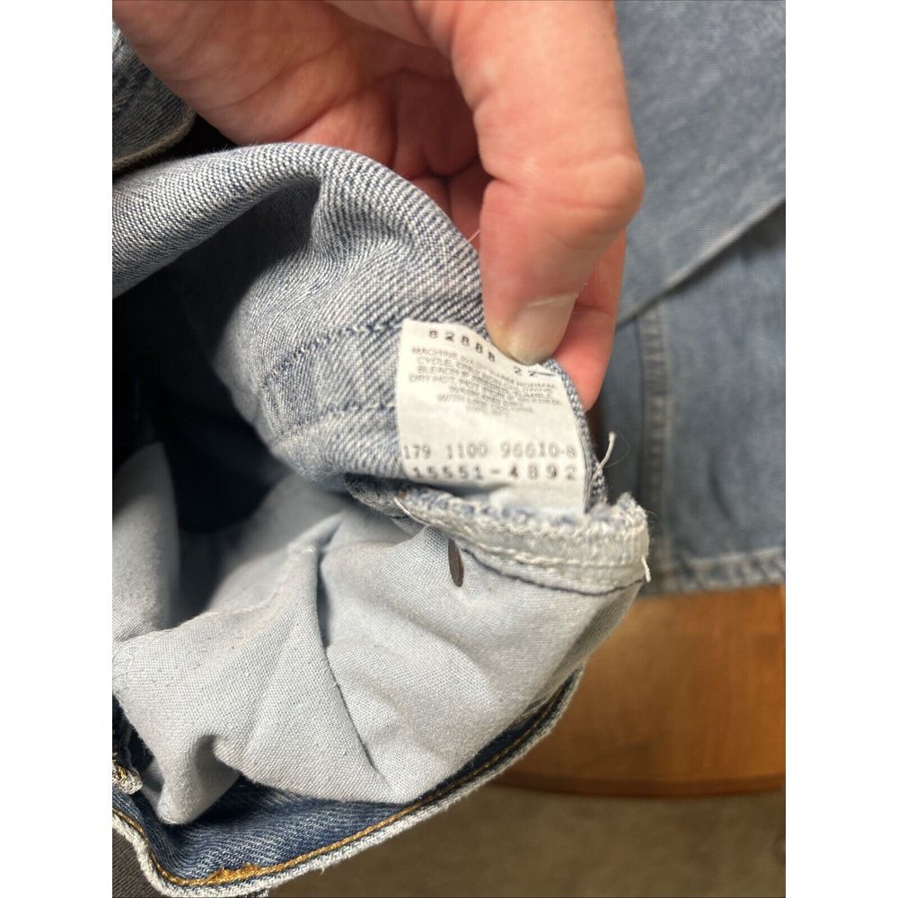 Vintage Levi's 550 Women's Size 8 Mis S 2000 Relaxed Fit Tapered Leg - Picture 8 of 16